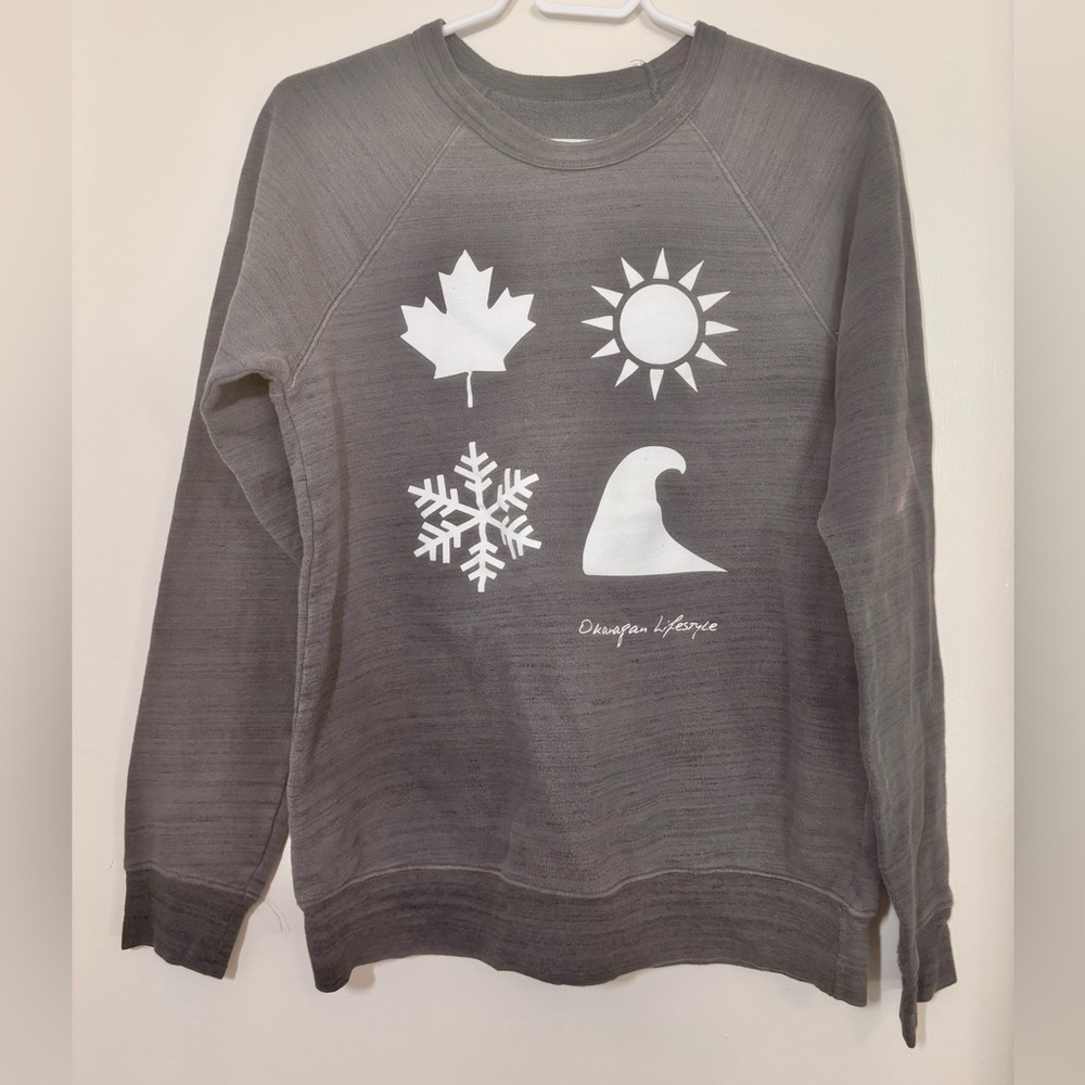 Grey Crewneck Sweater S / M